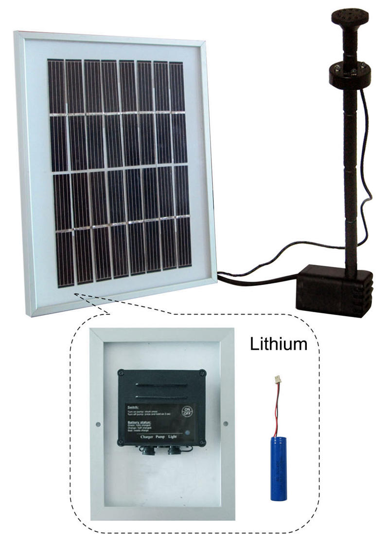 Hersteller von Solarpumpen für Gartenteiche